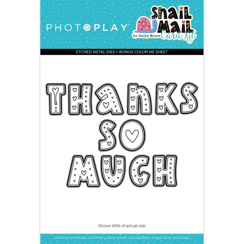 Snail Mail - PhotoPlay - Etched Die - Thanks So Much