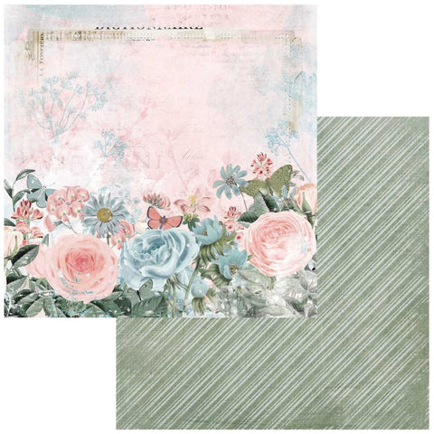 Vintage Artistry Tranquility - 49 & Market - Double-Sided Cardstock 12"X12" -  The Undisturbed View
