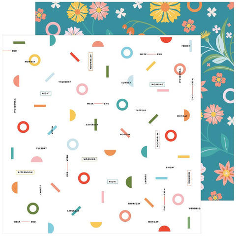 Some Days - PinkFresh - Double-Sided Cardstock 12"X12" - This Week