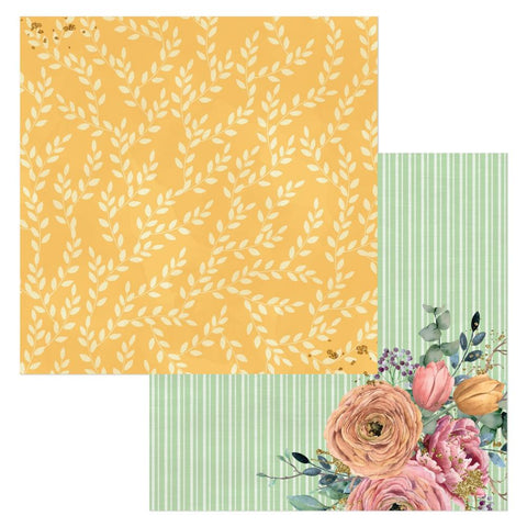 Willow & Sage - BoBunny - Double-Sided Cardstock 12"X12" -  Vineyard