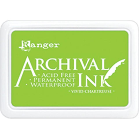 Ranger Archival Ink Pad #0 - Vivid Chartreuse