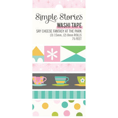 Say Cheese at the Park FANTASY - Simple Stories - Washi Tape 5/Pkg