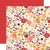 Flora No. 5 - Carta Bella - Double-Sided Cardstock 12"X12" - Warm Large Floral