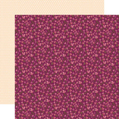 Flora No. 5 - Carta Bella - Double-Sided Cardstock 12"X12" - Warm Small Floral