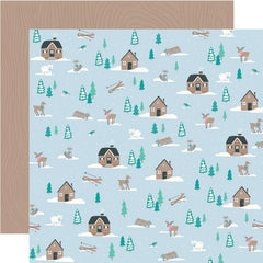 Feelin' Frosty - Simple Stories - Double-Sided Cardstock 12"X12" - Warm & Cozy