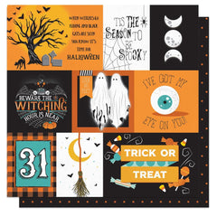Fright Night - PhotoPlay - Double-Sided Cardstock 12"X12" -  Witchy Hour