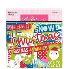 The North Pole - Bella Blvd - Cardstock Ephemera - Words (3715)