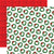 Christmas Cheer  - Carta Bella - Double-Sided Cardstock 12"X12" - Wreath Wonderland