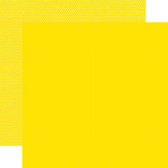 Simple Stories - Color Vibe - Double-Sided Cardstock 12"X12" - Yellow