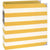 Simple Stories - Sn@p! Designer Binder 6"X8" - Yellow Stripe
