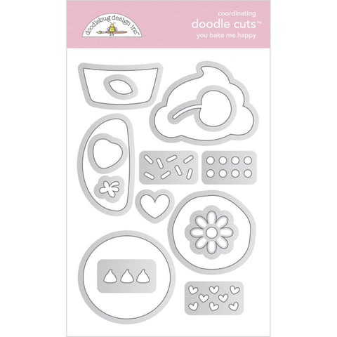 Made With Love - Doodlebug - Doodle Cuts Dies - You Bake Me Happy
