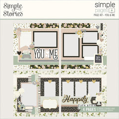 Happily Ever After - Simple Stories - Simple Pages Page Kit - You & Me