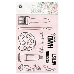 Let Your Creativity Bloom - P13 - Photopolymer Clear Stamps 10/Pkg