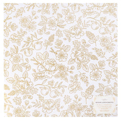 Woodland Grove - Maggie Holmes - Specialty Paper 12"X12" - Pearlescent W/Gold Foil (4800)