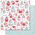 Gnomie Hugs - Paper Rose - 12"x12" Patterned Paper - Paper A