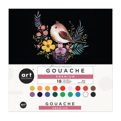 Art Philosophy - Prima Marketing - 12ml Gouache Set 18/Pkg - Assorted Colors