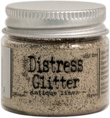 Tim Holtz - Distress Glitter 18gm - Antique Linen
