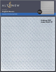 Altenew - 3D Embossing Folder - Angled Mosaic