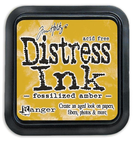 Tim Holtz - Distress Ink Pad - Fossilized Amber