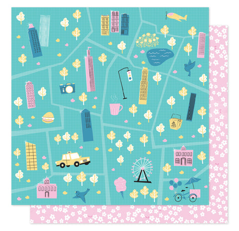 Sparkle City - Shimelle - 12"x12" Double-sided Cardstock - Tour Guide