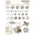 Simple Vintage Winter Woods - Simple Stories - Decorative Brads