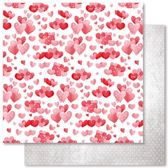 Sending Hugs  - Paper Rose - 12"x12" Patterned Paper - Paper B