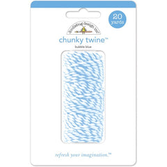 Doodlebug - Monochromatic Chunky Twine 20yd - Bubble Blue