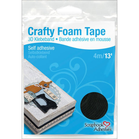 Scrapbook Adhesives Crafty Foam Tape Roll - Black
