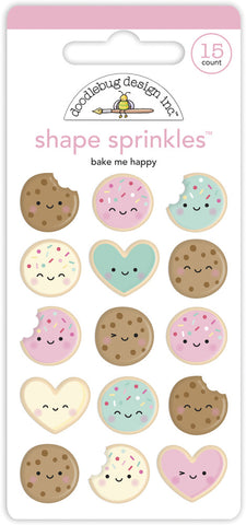 Made With Love - Doodlebug - Shape Sprinkles - Bake Me Happy