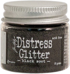 Tim Holtz - Distress Glitter 18gm - Black Soot