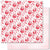 Gnomie Hugs - Paper Rose - 12"x12" Patterned Paper - Paper C