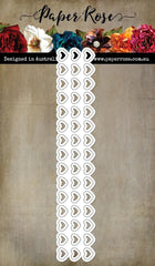 Paper Rose - Die Set - Heart Confetti Border (3312)