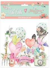 Celebration - Stamperia -  Clear Die Cuts (4683)
