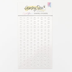 Honey Bee Stamps - Enamel Stickers - Crystal Glimmer (7571)