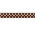 5/8" Chocolate Ribbon Spool - BoBunny (1 yd)