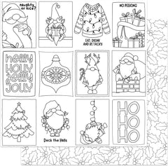 Tulla & Norbert's Christmas Party - PhotoPlay - 12"X12" Cardstock - Color Me Cards