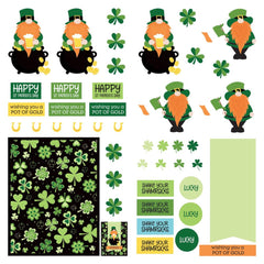 Tulla & Norbert's Lucky Charm - PhotoPlay - Cardstock Die-Cut Sht 12"X12"