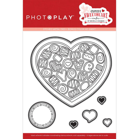 Cupid's Sweetheart Cafe - PhotoPlay - Etched Die