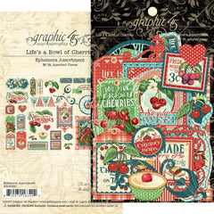 Life's A Bowl Of Cherries - Graphic45 - Cardstock Die-Cut Assortment