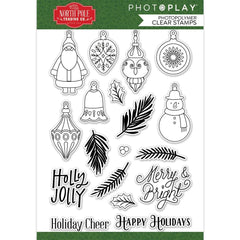 The North Pole Trading Co. - PhotoPlay - Photopolymer Clear Stamps - Deck The Halls,