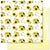 Bee Happy - Paper Rose - 12"x12" Double-sided Patterned Paper - Paper E