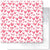 Gnomie Hugs - Paper Rose - 12"x12" Patterned Paper - Paper E