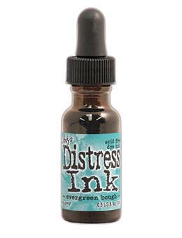 Tim Holtz  - Distress Ink Re-Inker .5oz - Evergreen Bough