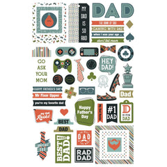 Rad Dad - Photo Play - Ephemera Cardstock Die-Cuts