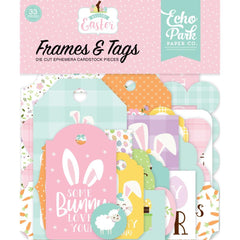 Welcome Easter - Echo Park - Cardstock Ephemera 33/Pkg - Frames & Tags