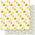 Bee Happy - Paper Rose - 12"x12" Double-sided Patterned Paper - Paper F
