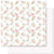 Floral Dance - Paper Rose - Double-sided Patterened Paper 12"x12" - Paper F