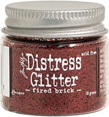 Tim Holtz - Distress Glitter 18gm - Fired Brick