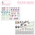 Pink Smoke - Dress My Craft - Fussy Cutting Image Sheet 240gsm A4 2/Pkg (0906)