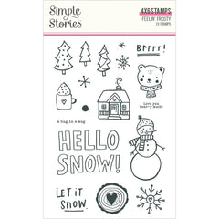 Feelin' Frosty - Simple Stories - Photopolymer Clear Stamps